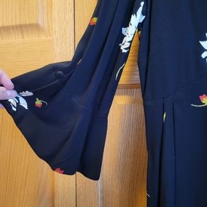 Free People Dress - Black, Floral